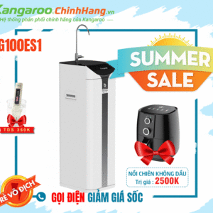 Máy lọc nước Kangaroo Hydrogen ion kiềm KG100ES1 Mới 2021