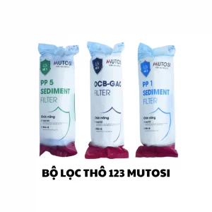 Bộ Lõi Lọc Mutosi 123 Thường