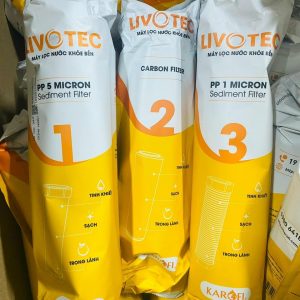Bộ Lõi Lọc Nước 123 Karofi Livotec