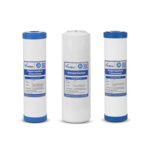 Combo 8 lõi lọc nước 123 Vinablue - Gồm 4 lõi số 1, 2 lõi số 2, 2 lõi số 3 tặng 1 tay vặn - Dùng được tất cả loại máy