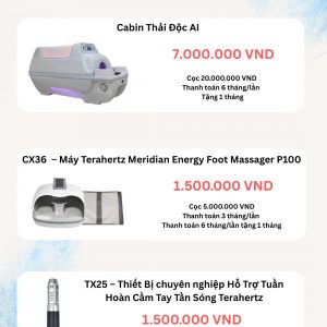 ✨ DỊCH VỤ CHO THUÊ THIẾT BỊ SỨC KHỎE VINABLUE ✨